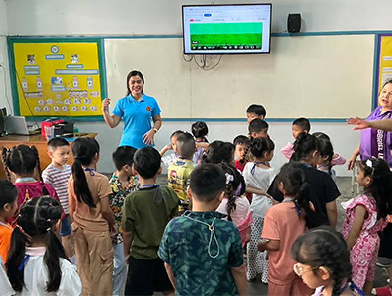 กิจกรรมการเรียนรู้ของกลุ่มสาระภาษาต่างประเทศ